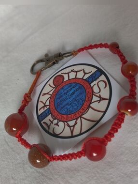 Knotwork & Stone Kitchy Keychain